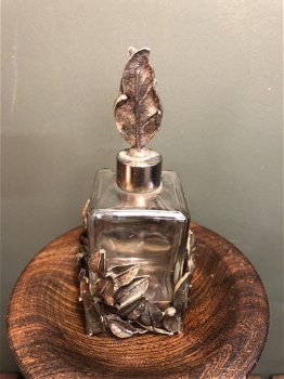Zeer fraai Antiek Art-Deco Parfumflesje - 0
