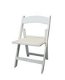 Weddingchair witte Klapstoel resinchair trouwstoel - 0 - Thumbnail