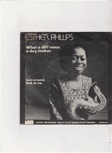 Single Esther Phillips - What a diff'rence a day makes