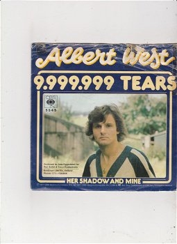 Single Albert West - 9.999.999 tears - 0