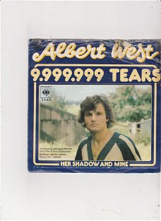 Single Albert West - 9.999.999 tears