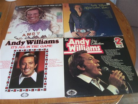 ANDY WILLIAMS 8 LP'S - 0