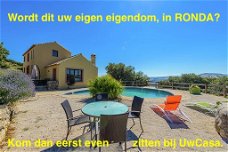 Uw eigen ruime en praktische Villa in RONDA op enorm landgoed en met