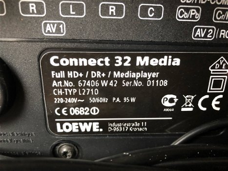 LOEWE Connect32 met DR+ - 2