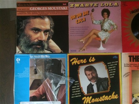 Vinyl lp, allerlei: Plastic Bertrand, The Bee Gees, Zwarte Lola, Vlaams e.a. - 1