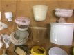 Cachepots, planten- of bloempotten en zinken gieter - 5 - Thumbnail
