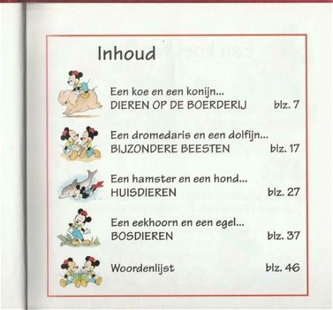 Een boel beesten - Walt Disney - Aanwijsboek - 1