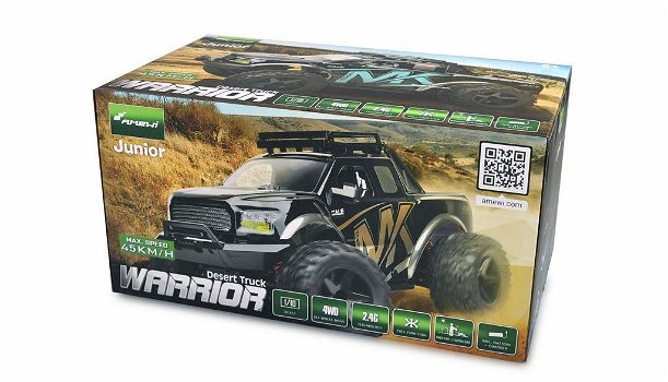 22492 WARRIOR MONSTER TRUCK 1:10 RTR SCHWARZ/BLAU Demo - 6