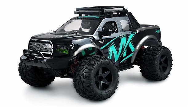 22492 WARRIOR MONSTER TRUCK 1:10 RTR SCHWARZ/BLAU Demo - 7