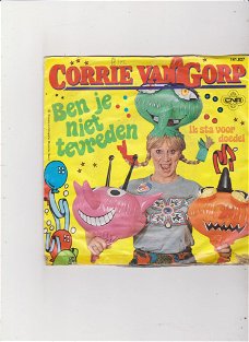 Single Corrie van Gorp - Ben je niet tevreden