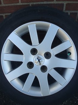 15 Inch Hockenheim Velgen Peugeot 207 CC 4x108 - 0