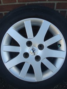 15 Inch Hockenheim Velgen Peugeot 207 CC 4x108