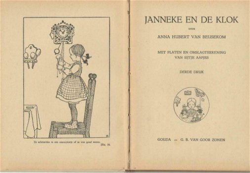Janneke en de klok Anna Hubert van Beusekom (Kerstboek) - 1