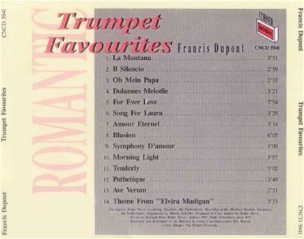 Trumpet Favourites - Francis Dupont - 1