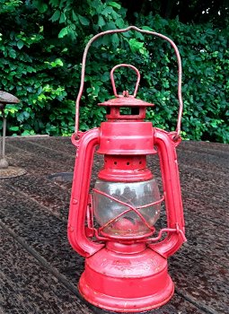 Vintage stormlamp / stormlantaarn / olielamp Kwang HWA 245 - 1