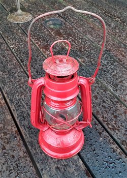 Vintage stormlamp / stormlantaarn / olielamp Kwang HWA 245 - 3