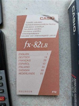 Casio rekenmachine fx-82LB. - 5