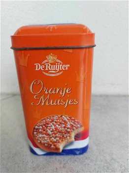 De Ruijter blikje oranje muisjes. - 3