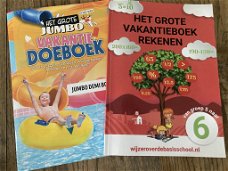 Grote Vakantieboek Rekenen (van groep 5 naar 6) en Vakantie Doeboek