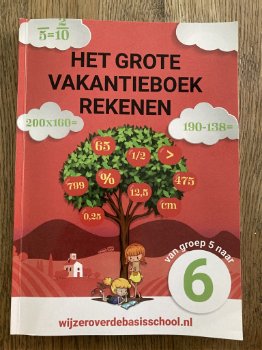 Grote Vakantieboek Rekenen (van groep 5 naar 6) en Vakantie Doeboek - 1