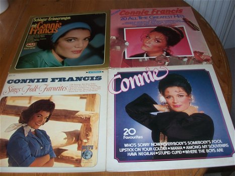 BRENDA LEE 4 LP'S +CONNIE FRANCIS 4 LP'S - 1