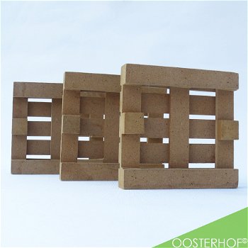 Onderzetters Pallet Home Made [with love] 10 x 9,7 x 1,7 MDF - 6