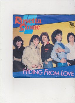 Single Rosetta Stone - Hiding from love - 0