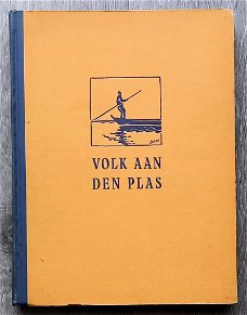 [Friesland] Volk aan den Plas 1942 U.G. Dorhout Friese meren