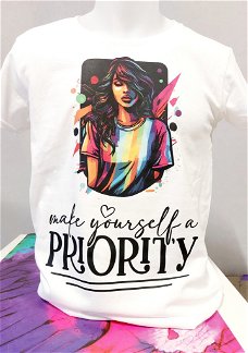 Make yourself a priority T-shirt