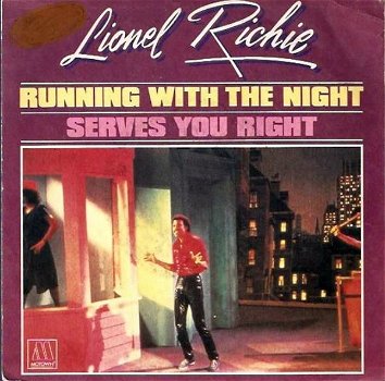 Lionel Richie – Running With The Night (Vinyl/Single 7 Inch) - 0