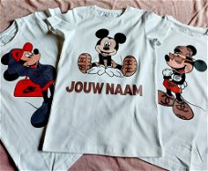 3 nieuwe coole Mickey shirts voor maar €19,99!!