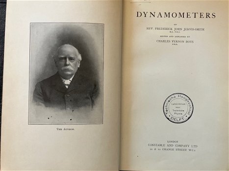 Dynamometers/Rollenbanken - Rev. Frederick John Jervis-Smith - 1
