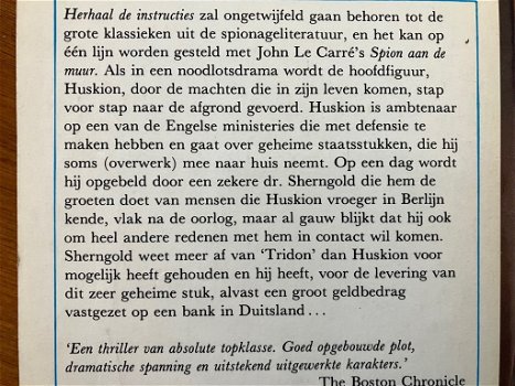 Herhaal de instructies (spionage) - R. Vernon Beste - 1