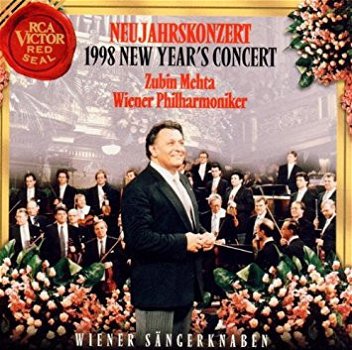 Zubin Mehta, Wiener Philharmoniker – 1998 New Year's Concert (2 CD) - 0