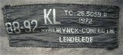 Jas, Gevechts, Uniform, M67, Koninklijke Landmacht, maat: 88-92, 1972.(Nr.4) - 3 - Thumbnail