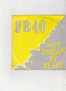 Single UB 40 - Don't break my heart