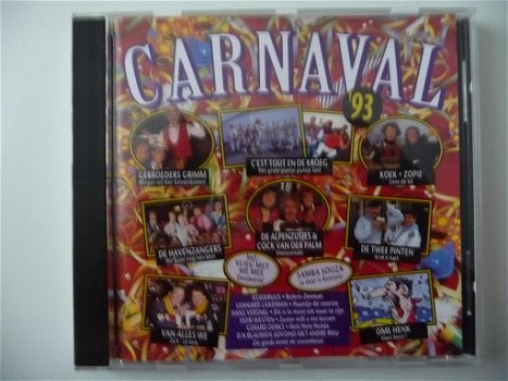 Carnaval '93 (zgan, geen krassen op CD) - 0