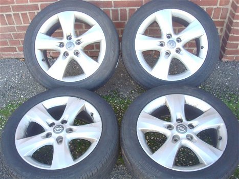 17'' inch Originele Opel Velgen en Banden Steek 5x115 - 4