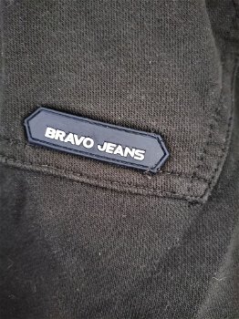 Zwarte bravo jeans trui maat S - 2