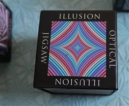 Optical Illusion Jigsaw Puzzles - 4 stuks - 4