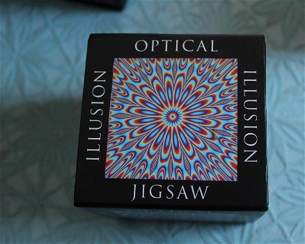 Optical Illusion Jigsaw Puzzles - 4 stuks - 6