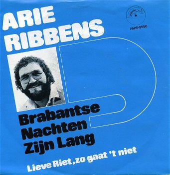 Arie Ribbens – Brabantse Nachten Zijn Lang (Vinyl/Single 7 Inch) - 0