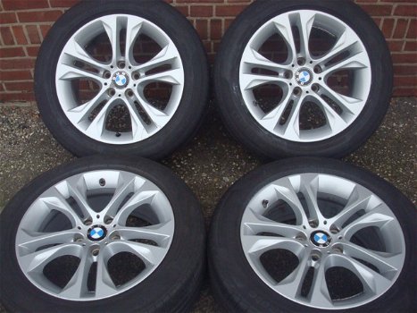 18” Orginele BMW Styling 605 Velgen met Banden Steek 5x120 - 5