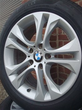 18” Orginele BMW Styling 605 Velgen met Banden Steek 5x120 - 7