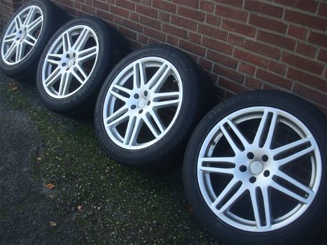 20 Inch RS 4 Velgen en Banden Steek 5x112 - 1