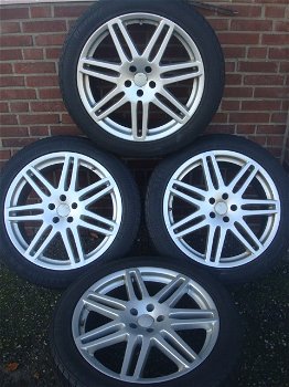 20 Inch RS 4 Velgen en Banden Steek 5x112 - 4