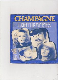 Single Champagne - Light up my eyes