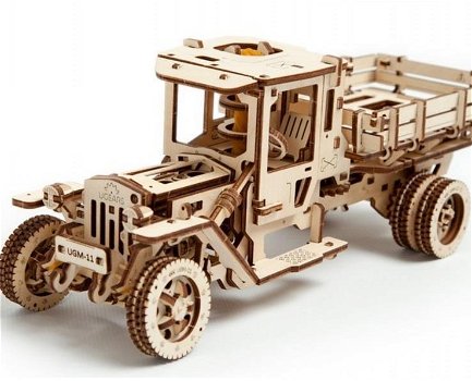 Houten bouwpakket Ugears truck UGM-11 34cm - 0