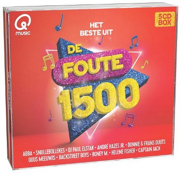 Het Beste Uit De Foute 1500 (5 CD) Nieuw/Gesealed - 0