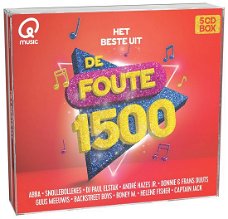 Het Beste Uit De Foute 1500 (5 CD) Nieuw/Gesealed